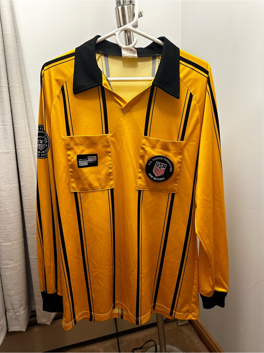 Official Sport International U.S. Soccer Federation Referee Program 2018 Striped